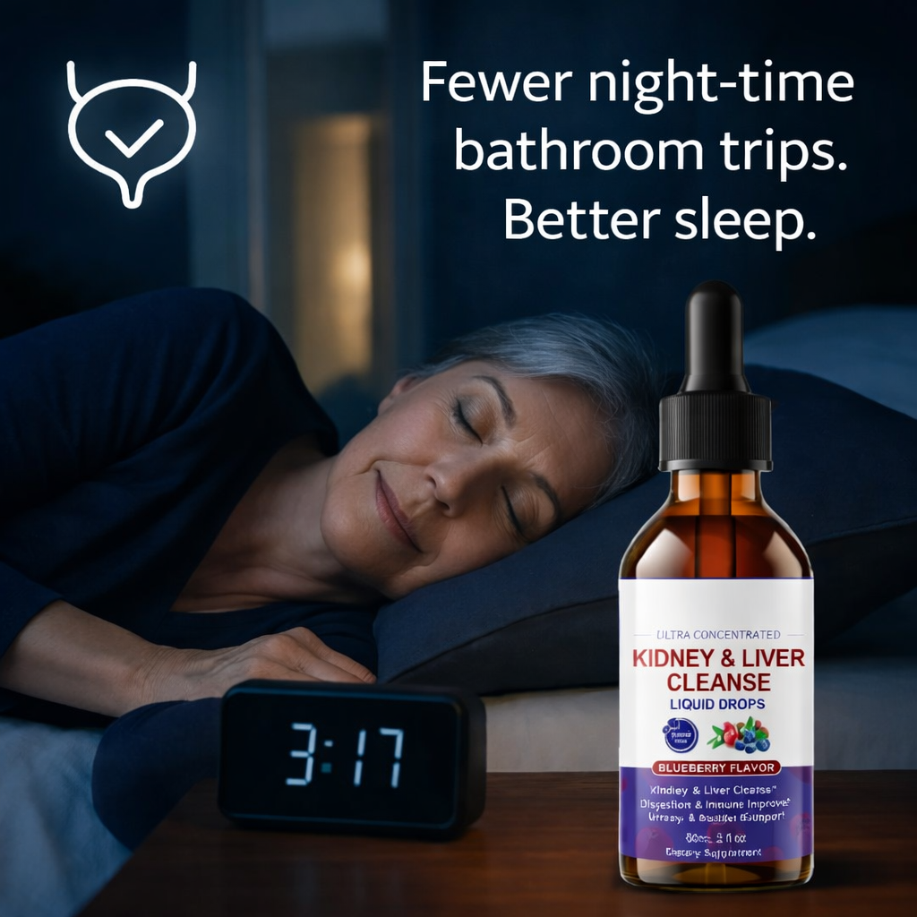 Fewer Night-Time Bathroom Trips, Better Sleep